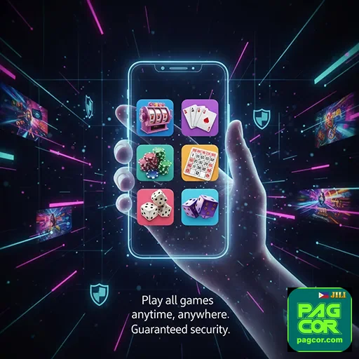 User enjoying the Filipino casino app on a mobile device - pagcor